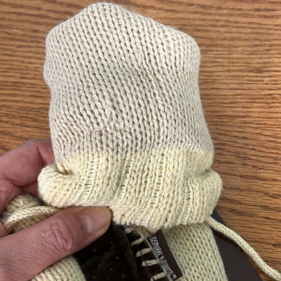 MUK LUKS Slipper Boot Socks knit - Picture 9 of 9